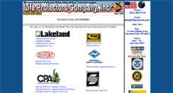Desktop Screenshot of lifeprotectors.com